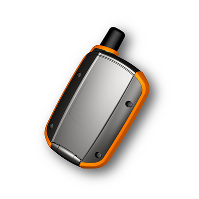 Mambo2: Produktdesign, Engineering, Prototyping, Production von Constin design + innovation, Rendering aus SolidWorks zeigt Kunststoffgehäuse eines Handys in orange + schwarz mit Display + Antenne von hinten