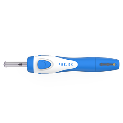 Für die Prejex UG entwickelte Constin einen wiederbenutzbaren Injektor.
